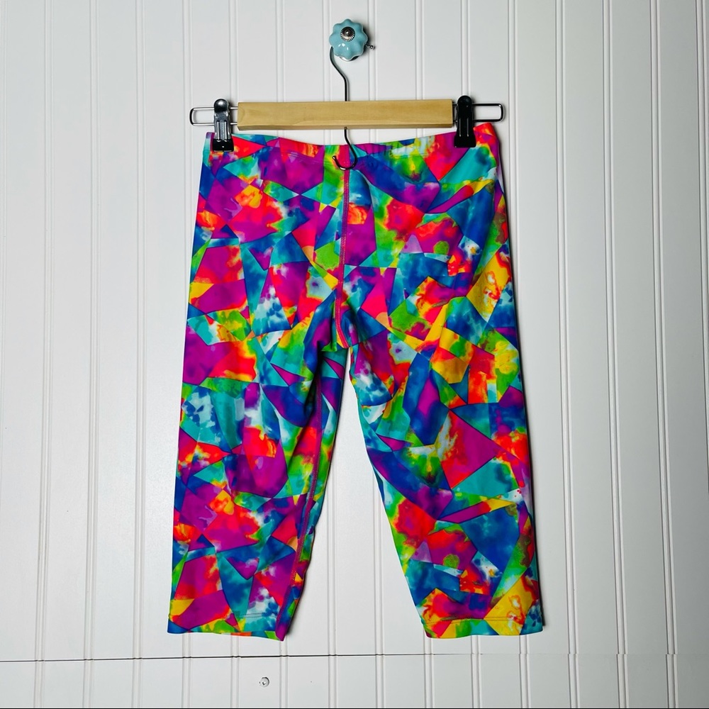 Speedo swim leggings girls geometric bright swim - Picture 4 of 6